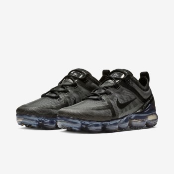 Nike Air VaporMax 2019 - Női Utcai Cipő - Fekete/Fekete/Fekete